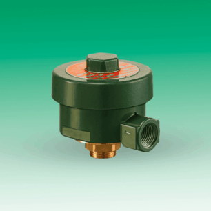 Válvula solenóide com caixa à prova de explosão para aplicações em áreas classificadas com risco de ignição.