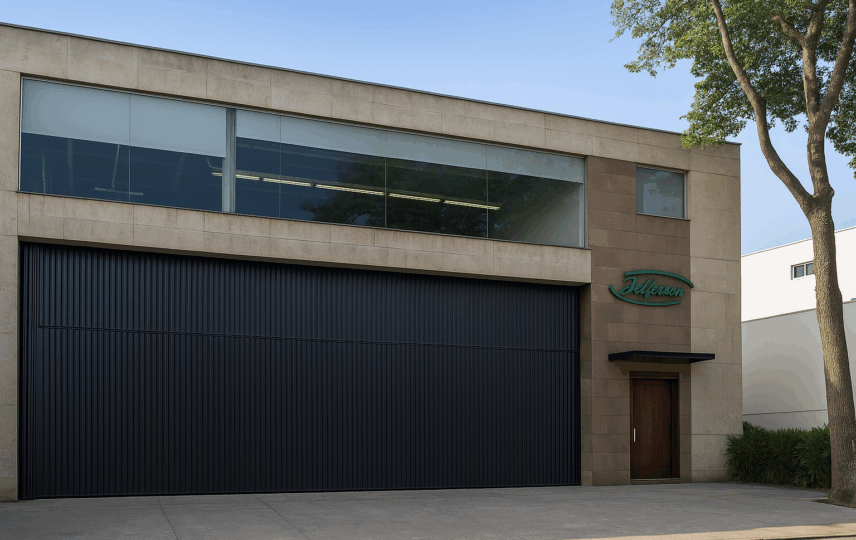 Fachada da fábrica de válvula solenoide da Jefferson do Brasil em São Paulo